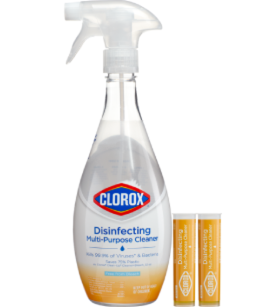 Bộ xịt khử trùng Clorox Disinfecting Multi-Purpose Spray Cleaning System Starter Kit
