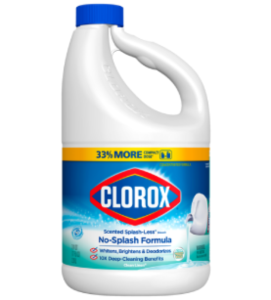 Thuốc tẩy Clorox® Scented Splash‑Less® Bleach