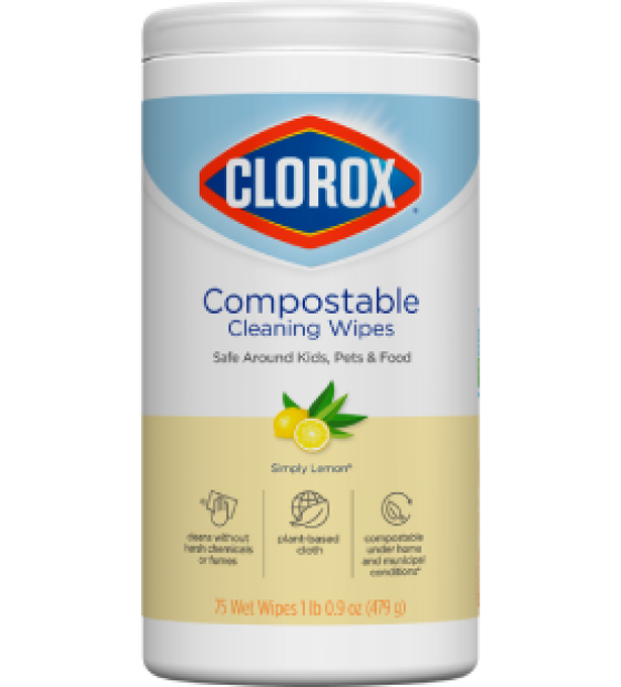 Clorox® Compostable Cleaning Wipes