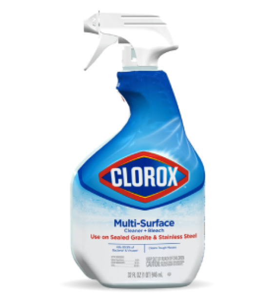 Xịt diệt khuẩn  Clorox® Multi-Surface Cleaner + Bleach