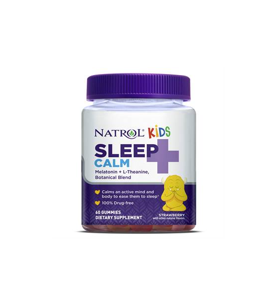 Kẹo Dẻo Ngủ Ngon, Tăng Sức Đề Kháng Cho Bé  Natrol Kids Sleep + Calm Gummies