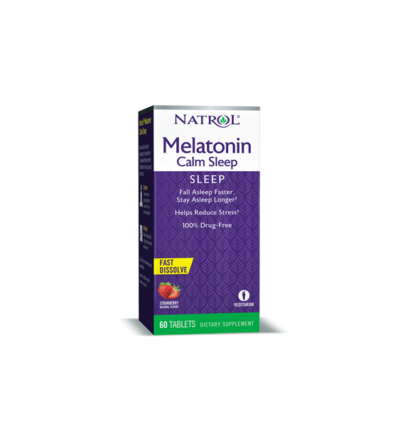 Viên ngậm hỗ trợ ngủ ngon Natrol Melatonin Sleep 