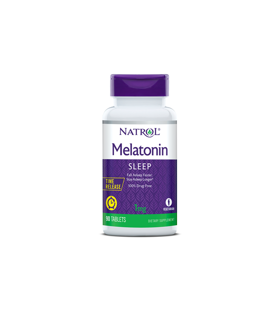Viên uống điều hòa giấc ngủ Natrol Melatonin 5mg 