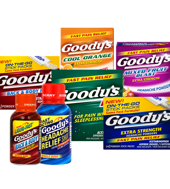 Thuốc giảm đau Goody's® Powder Pain Relievers
