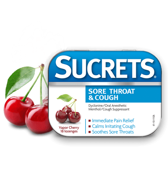 Viên ngâm trị đau họng - Sucrets