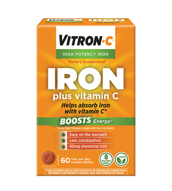 Viên bổ sung sắt Vitron-C Plus Vitamin C